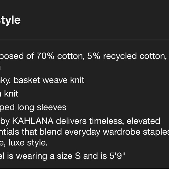 KBB by KAHLANA The Chunky Knit Crew - Picture 4 of 5